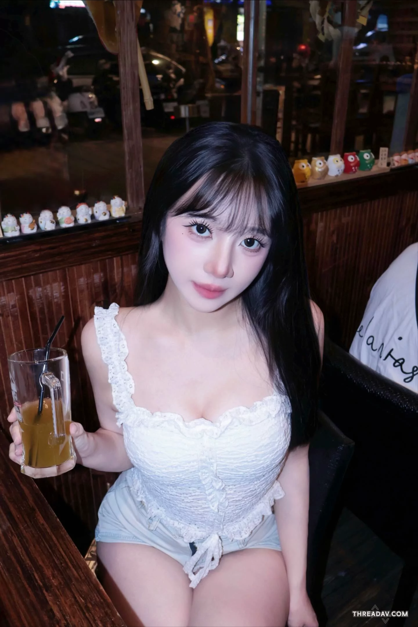 一起喝嗎ᖛ ̫ ᖛ🍺？（其實只是綠茶）