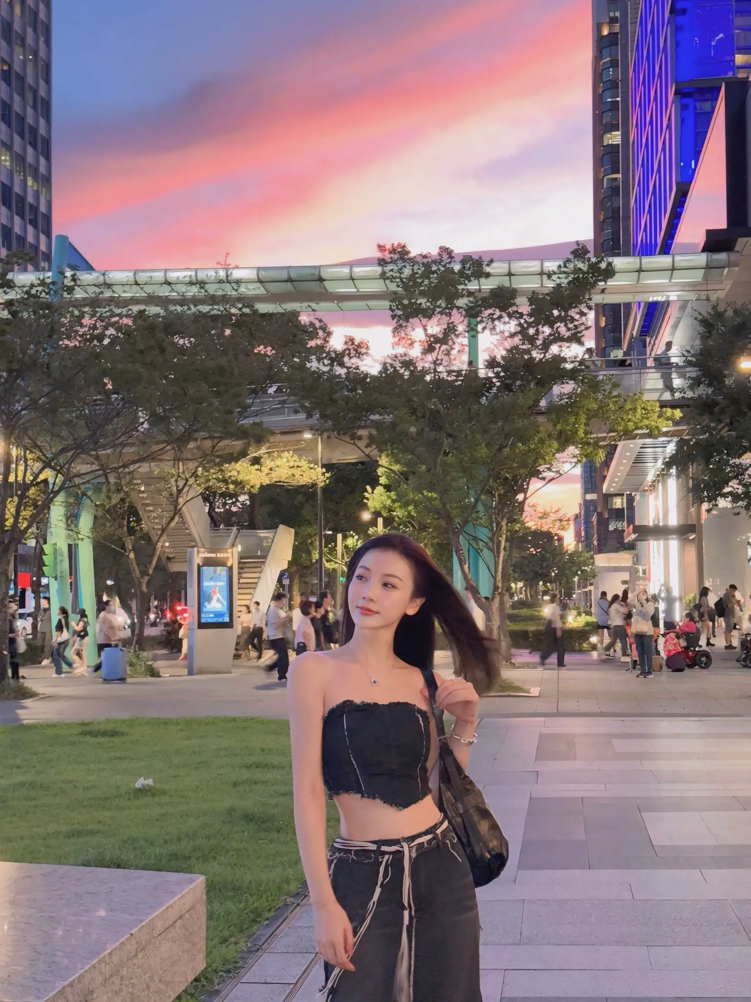 今天的晚霞很美💫