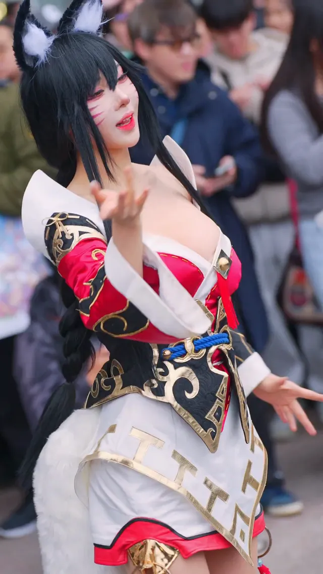 Song_Joo_A《cosplay_彎腰好香的妖狐阿璃等了三天終於出來場外驚鴻一瞥的宋珠兒》圓山花博_FF44