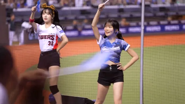 李珠珢愛上台灣的應援 cheerleaders fancam