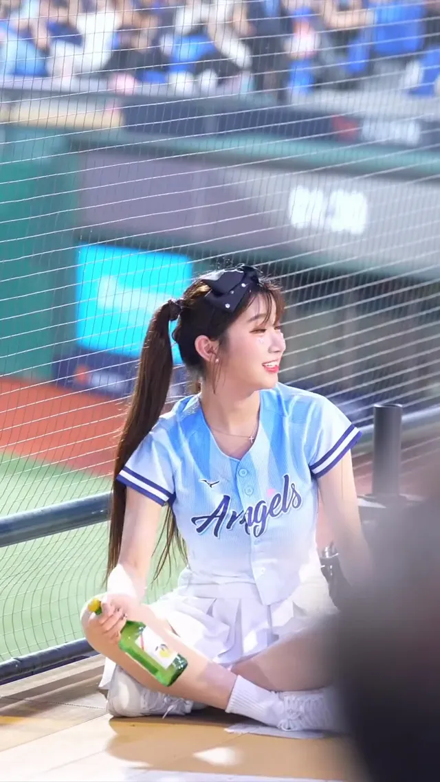 李珠珢輸球壓力山大 #이주은#李珠珢#LeeJuEun#kpop#fubonangels#富邦悍將#新莊城堡#新莊棒球場