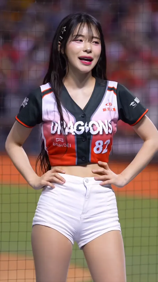 多慧覺得可惜説阿喜了 @lee_dahye#이다혜#치어리더#李多慧#cheerleaders#台湾野球チア#小龍女