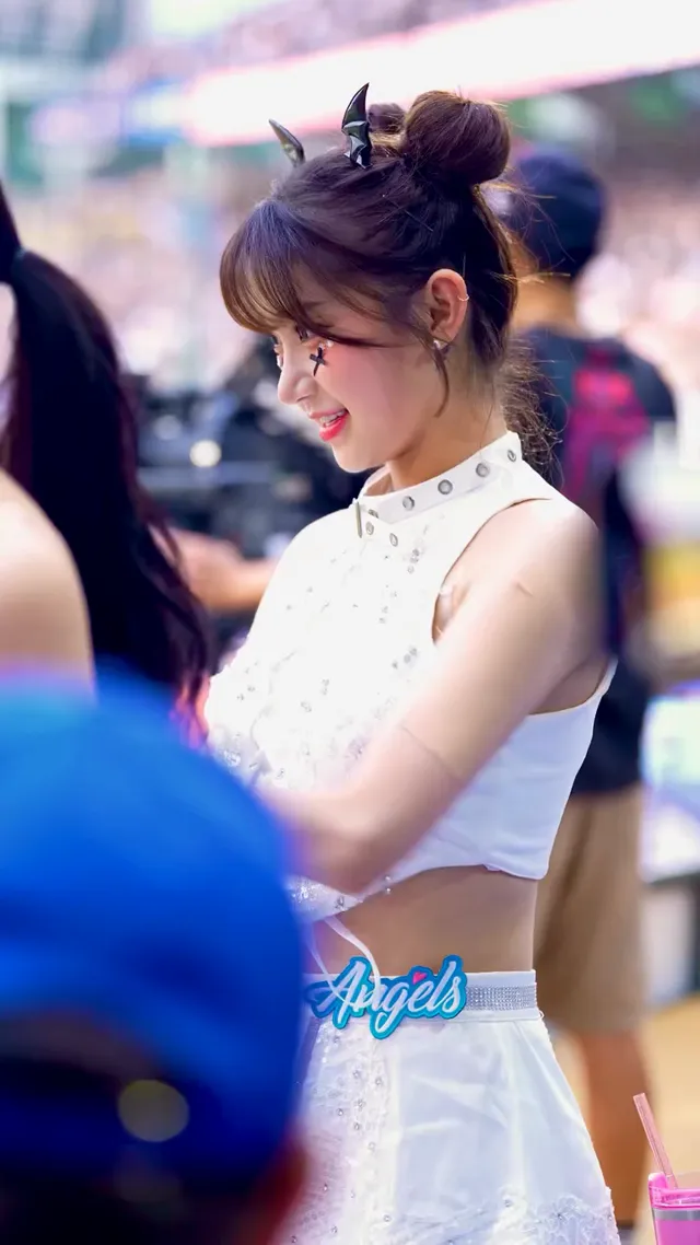 可愛的珠珠來台灣很開心 別傷害她🥹#이주은#李珠珢#LeeJuEun#fubonangels#cheerleader #치어리더 #응원단