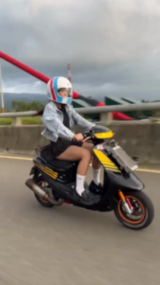 最近看到好多人騎這台  只好翻翻以前老闆拍的影片過過癮ㄌᐡ⸝⸝ ·̫ ‪⸝⸝ᐡ  🛵： @noun_1031  安全帽： @mongolianhelmet  #fyp #fypシ #dio #苗栗