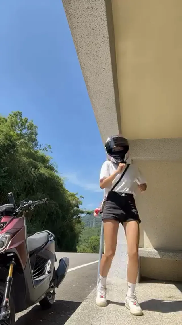 🐰❣️  台三禮拜ㄖ車好多，但騎完車心情就是超級無敵好ღ NG超多次的影片啊哈哈手忙腳亂(⚲□⚲)  #fyp #fypシ #台三線 #yamaha #bwsr #bwsr125 #腿 #騎車 #騎