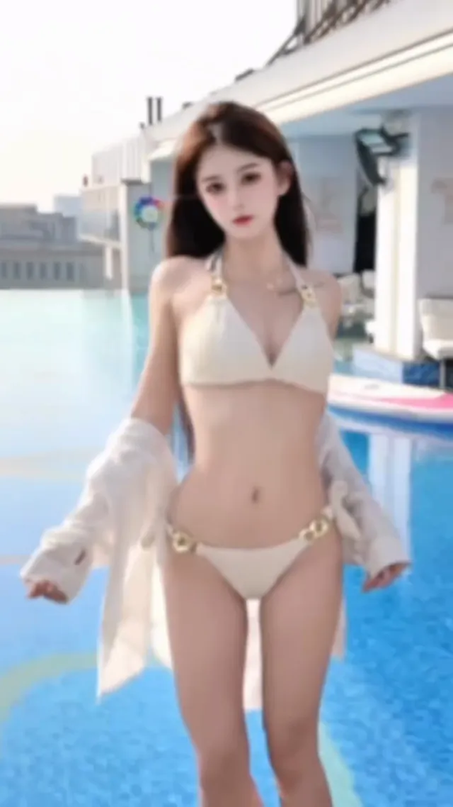 泳裝配海景，還少了你的表情包！