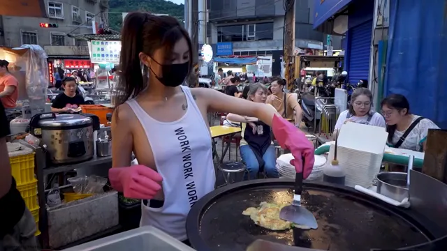 士林夜市蚵仔煎