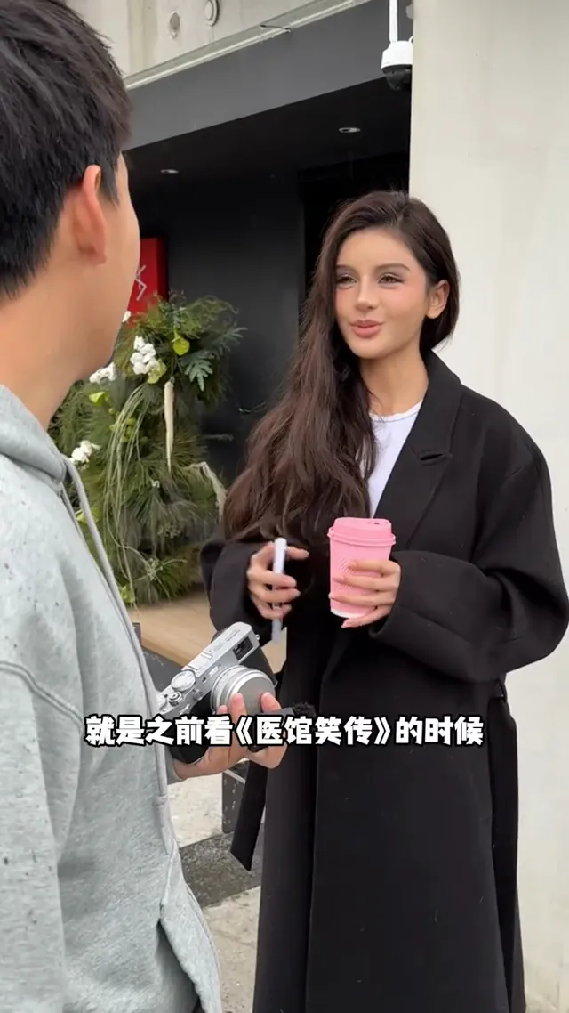 路遇姜妍高颜值女粉，带她去见姜妍？ #reels #创意摄影 #magic
