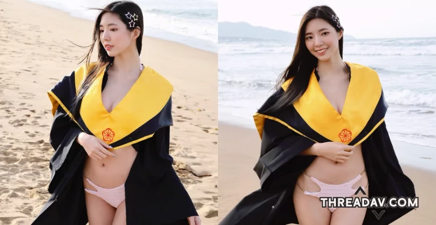 火辣長腿土木工程師畢業照曝光！曲線犯規讓人垂涎