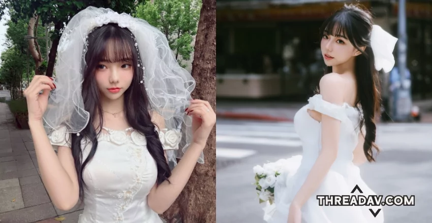 揭密人氣女郎啾啾的婚紗照！你也想成為夢想中的新娘嗎？