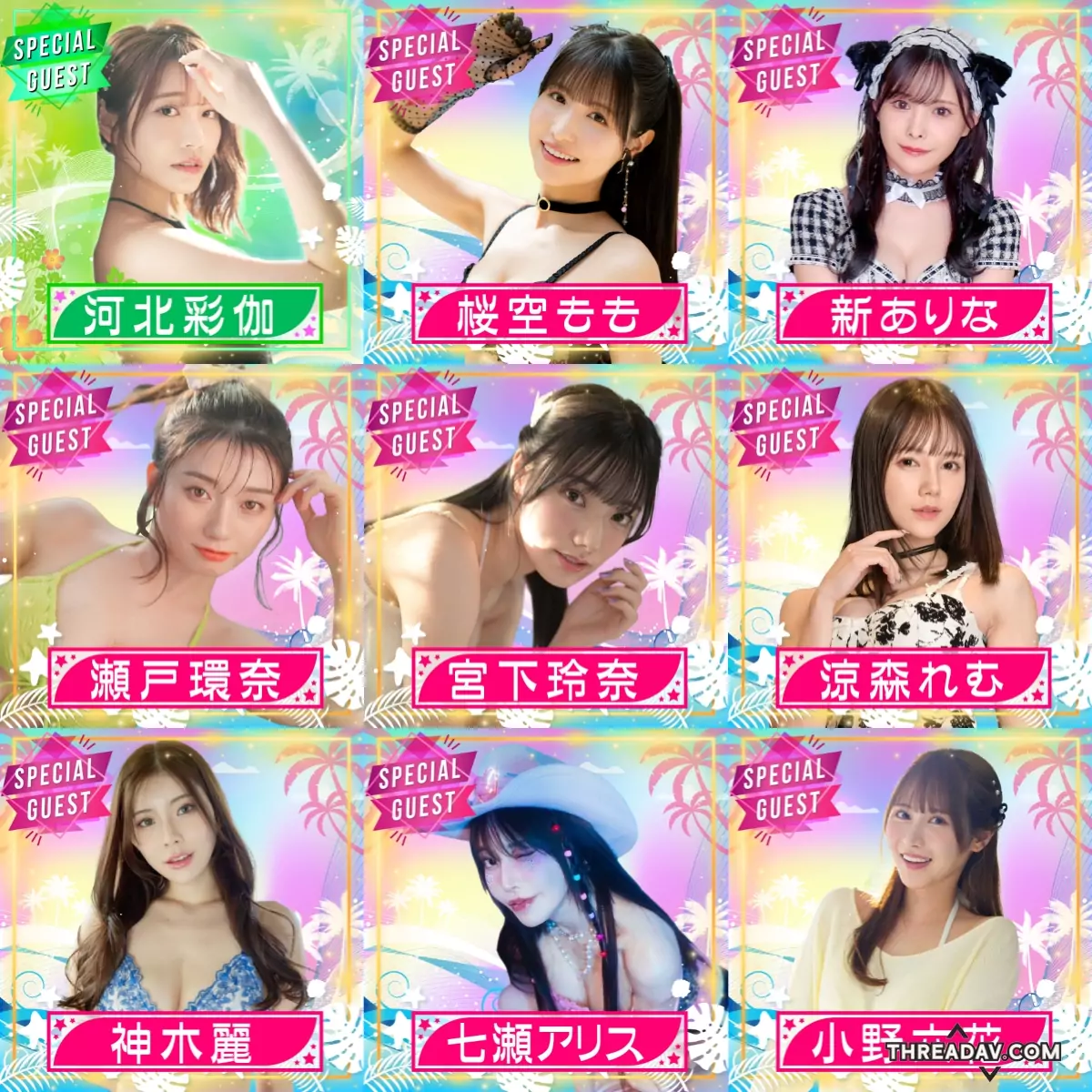 日本泳池攝影會登場！一次拍到女優和女郎，TREND GIRLS x JKF魅力爆表 - 網路美女
    GIRLS