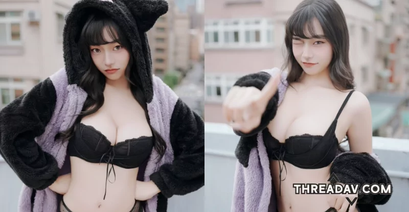庫洛米「苡昕」性感風暴：美乳翹臀大曝光，網路美女驚艷登場！