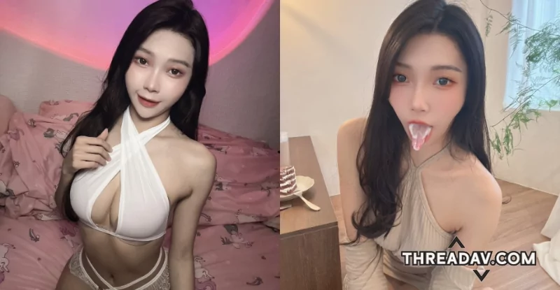 「TY踢歪」正妹騷舔白色精華！舌尖功夫全民認證，網路美女必看