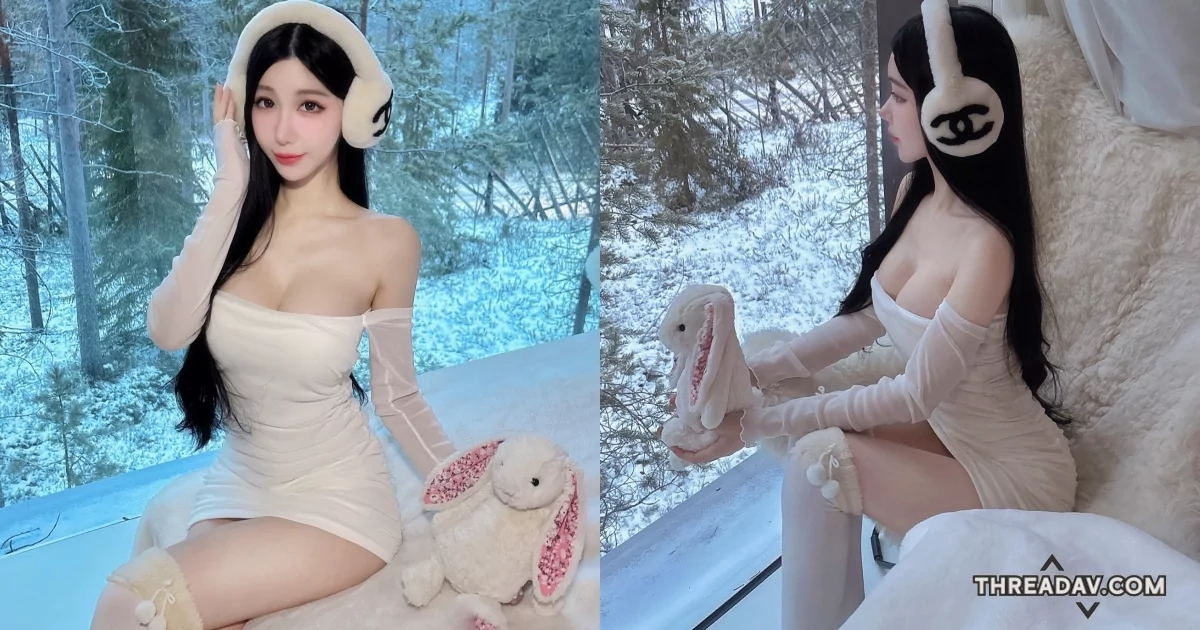 【爆紅美女】Miyo米優：白皙肌膚+雪乳，雪地大秀曲線，網友瘋傳！
