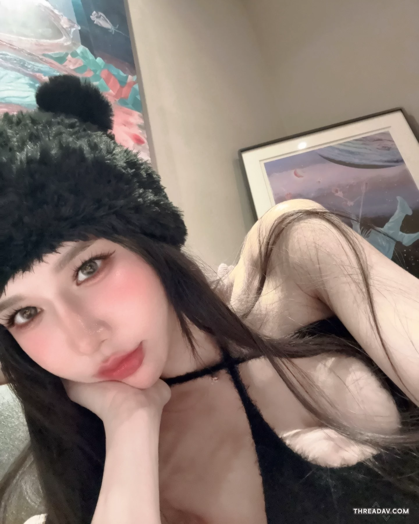 夢夢化身台灣黑熊！胸前「雪白一片」揚言要咬你，網友瘋傳