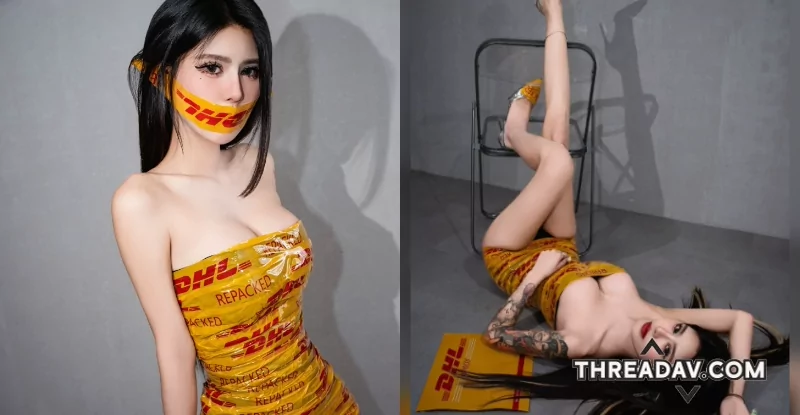 「暴猛雙峰」美女快遞！收到包裹開箱驚喜！ - 線上美女精選