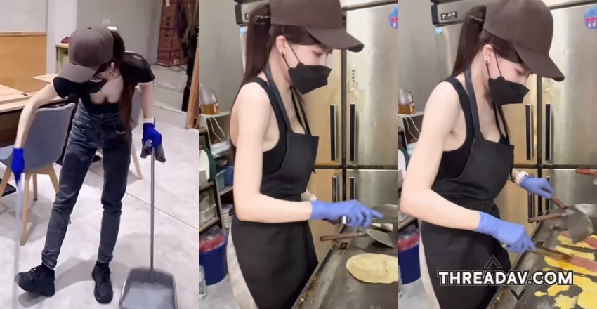 一中街爆紅早午餐店！正妹老闆娘火辣服裝引關注