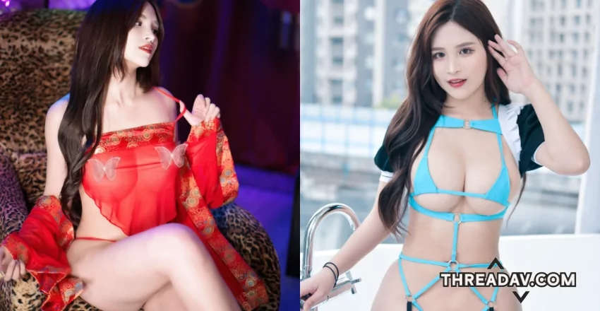 絕美性感老師Ash透視肚兜慶新年，車頭燈超大膽吸睛！