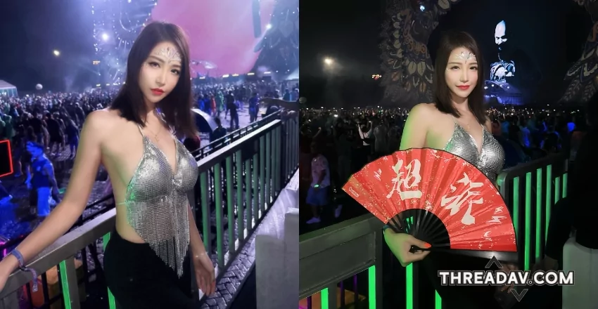 超派！長腿原民混血女神《金娜娜》爆乳看演唱會　現場氣氛更升溫 - 網路美女