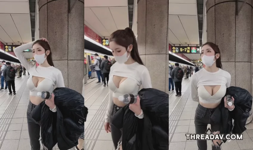 穿這樣是可以的嗎？馬尾妹衣不蔽體搭北捷　乘客賺翻了！ - 網路美女