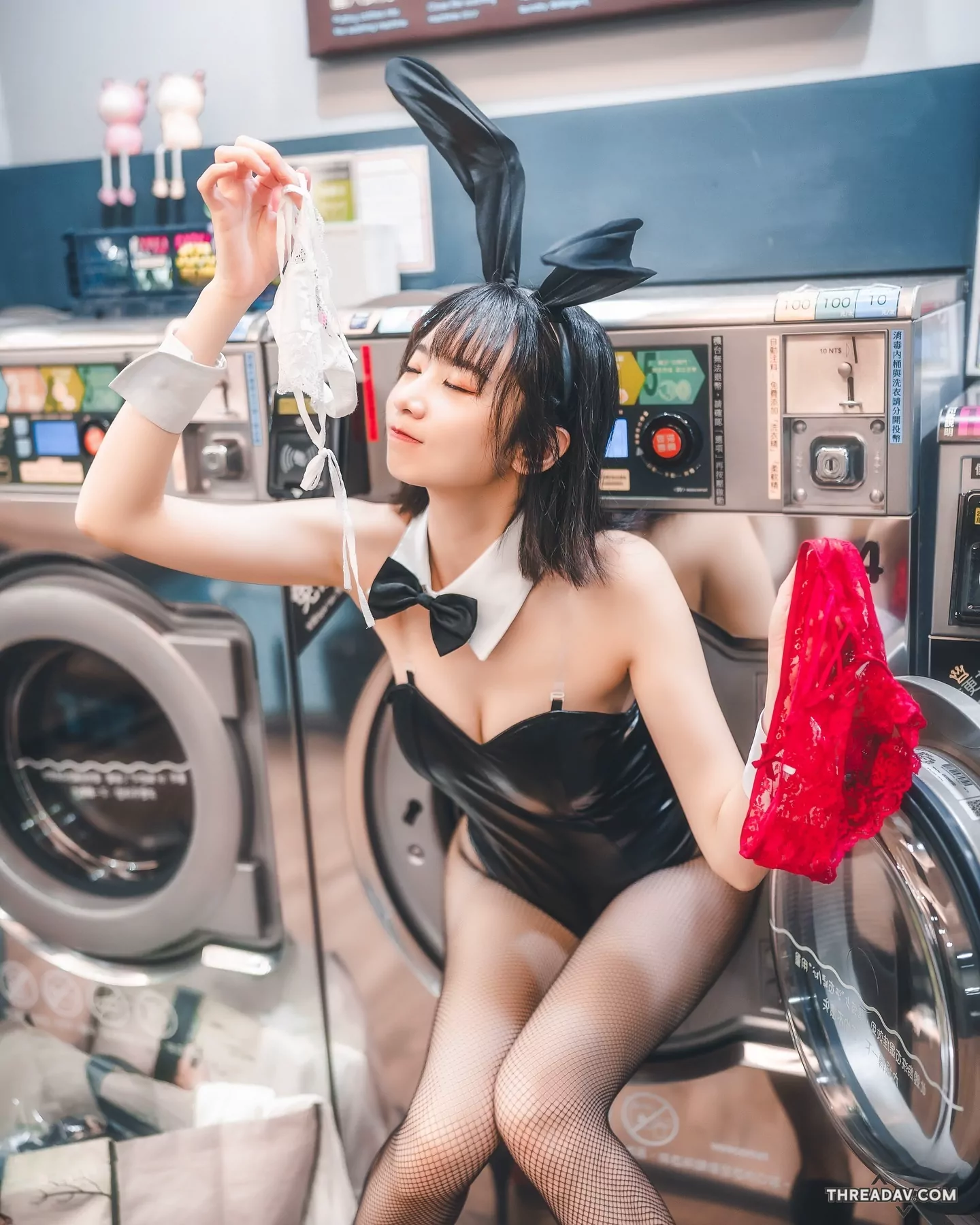 千萬別洗！洗衣店跳出兔女郎「優寶」，「香味內褲」千萬粉絲瘋搶！ - 網路美女