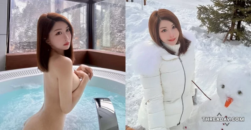 「媗媗Maggie」巨乳尤物邪惡背殺，藏星野度假村泡湯賞雪景 - 網路美女爆紅秘辛