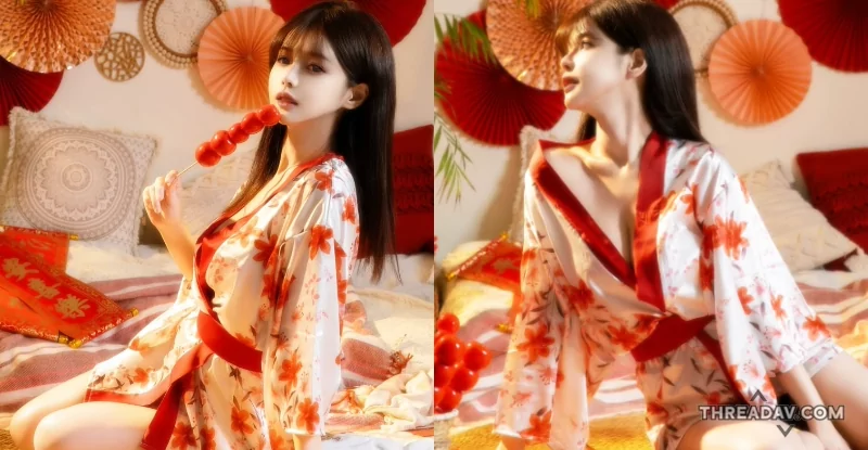 驚艷登場！「小花姐接」展現絕美日系風情，香肩吸睛，甜過糖葫蘆！