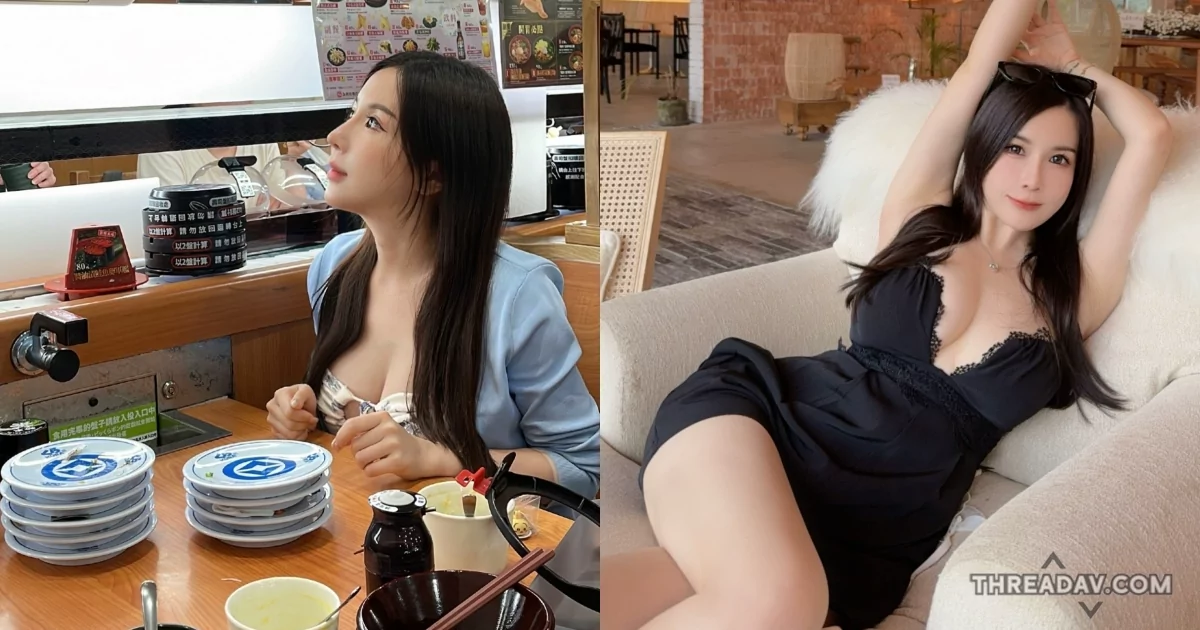 迴轉壽司美女！白嫩巨乳超豐滿，眼球必吸睛！