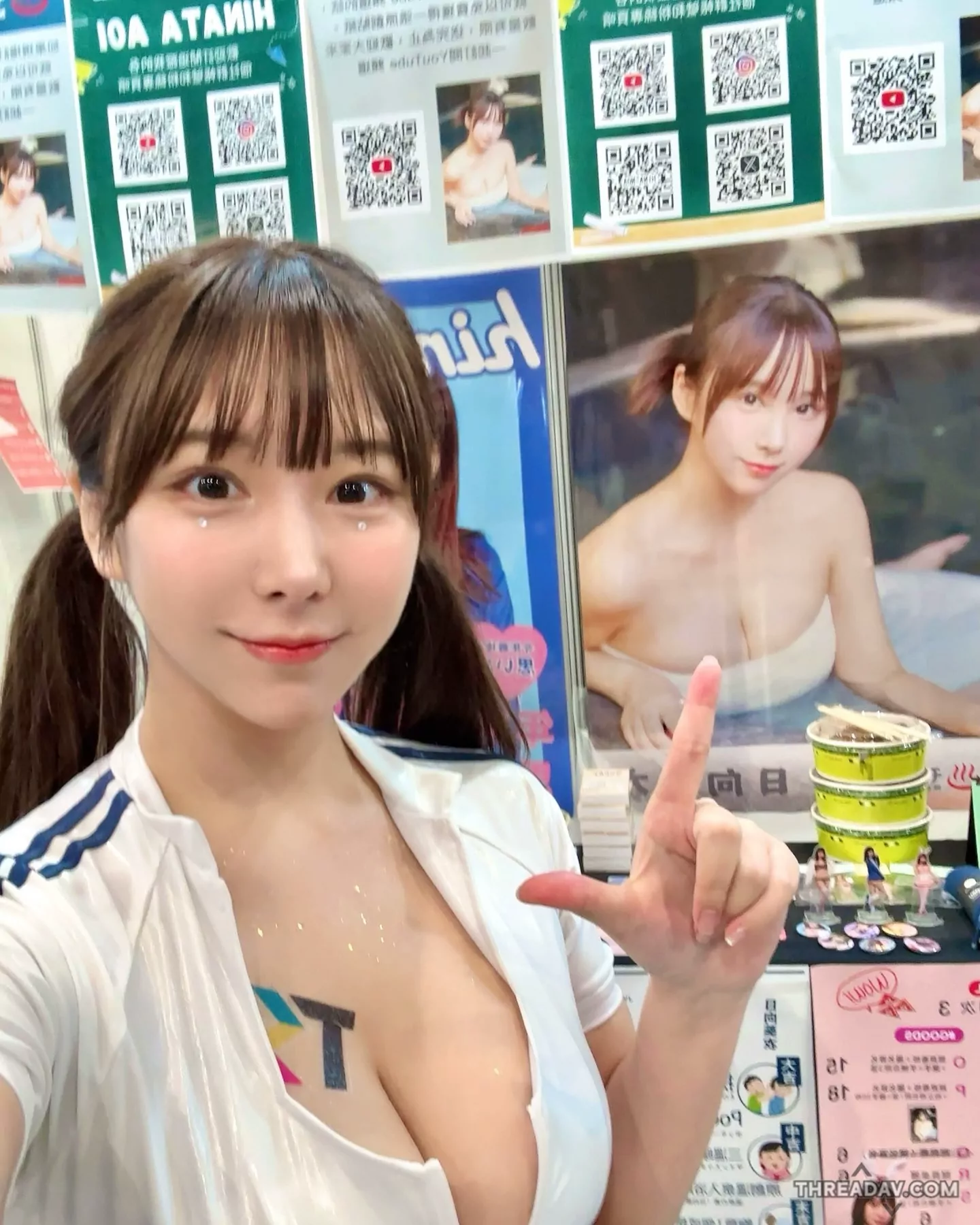 日向葵衣 G罩杯雙球療癒人心！制服拉鍊炸開網路美女必看