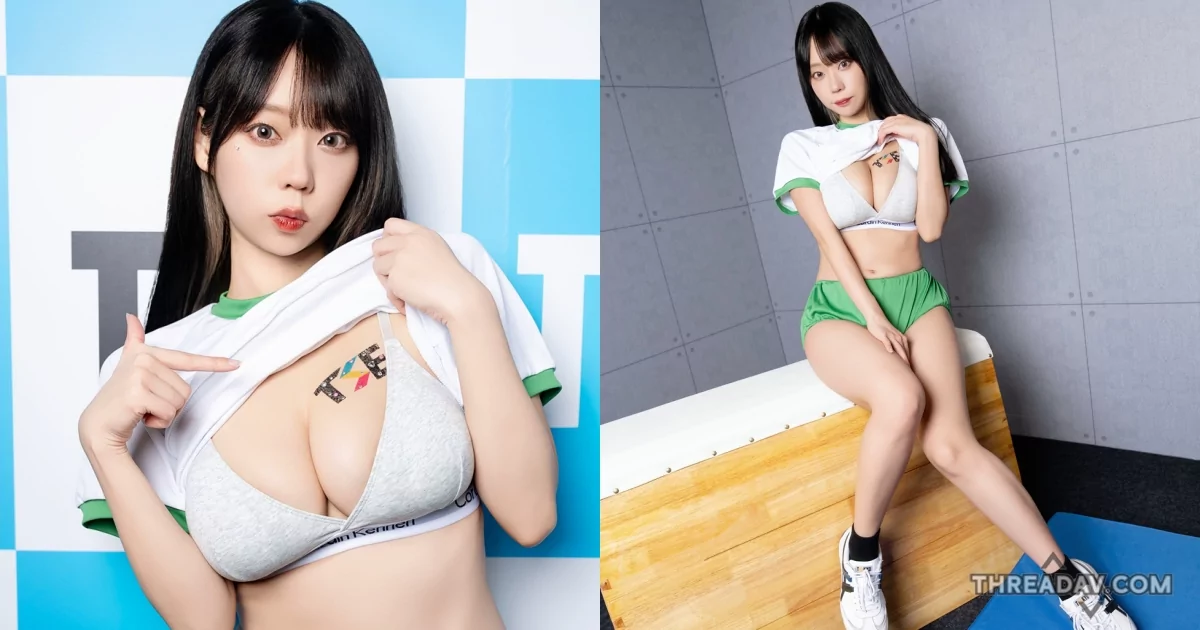 體育器材室甜美學姊青山光露出I罩杯巨乳好色氣，網友瘋傳！