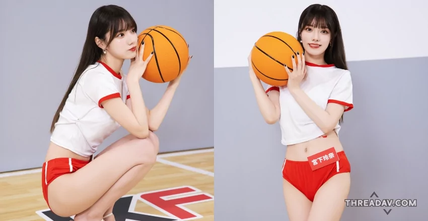 《宮下玲奈》免費拍！最萌籃球手現身體育館 - 人氣網路美女登場