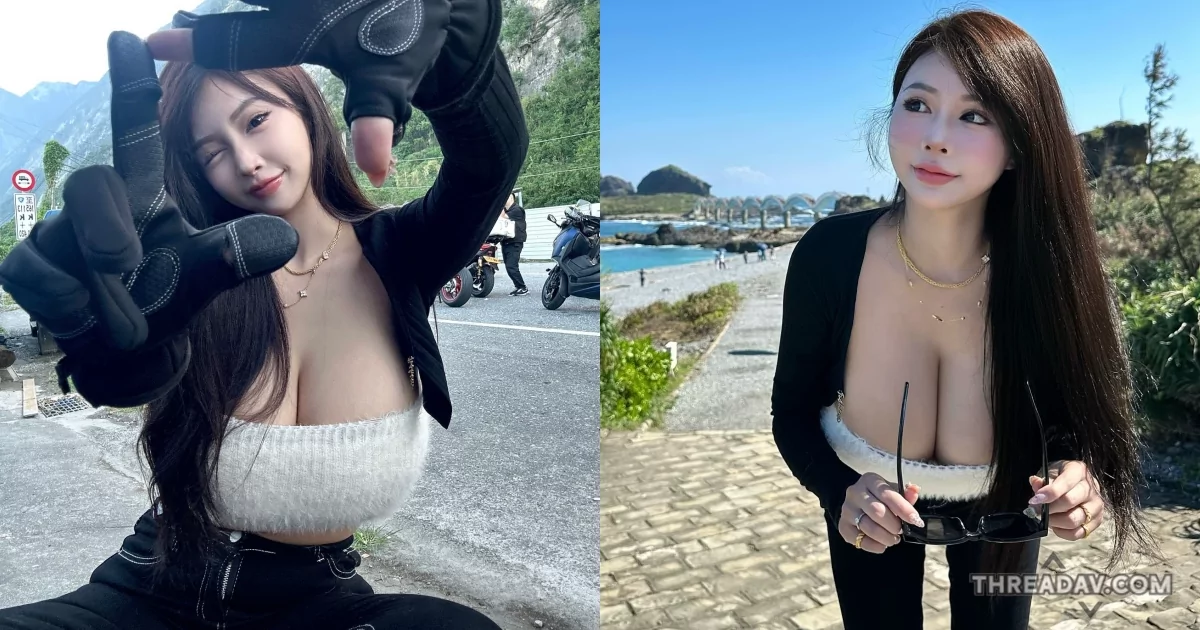 網路美女「艾妃」挺進TSE！驚見碩大安全氣囊直擊眼球