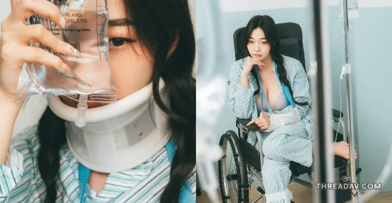 驚人！苡昕解扣病服震撼醫生的「渾圓美胸」全曝光！