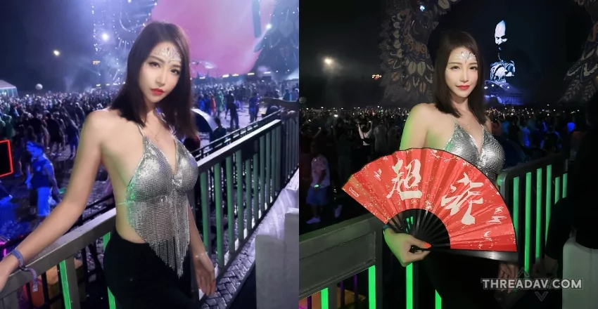 【爆乳混血女神】金娜娜長腿原民魅力演唱會現場熱辣登場！