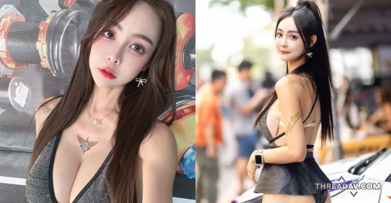 南台車展現身！蔡小佩網襪蜜臀比香車還誘人！網路美女爆紅秘辛揭密