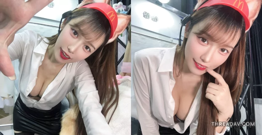 麥當勞爆乳店員彎腰爆乳點餐，加大薯條超值優惠瘋傳！