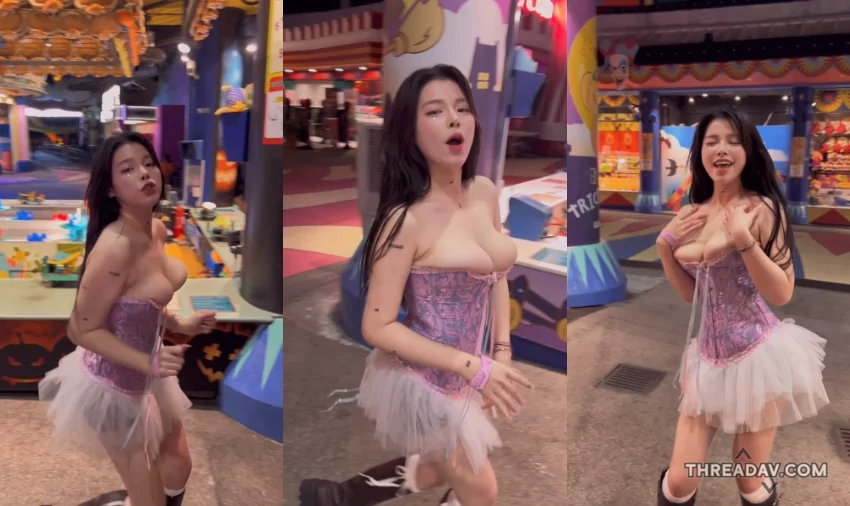 「香港萌妹馬甲綁太緊！乳量豐滿無處安放」必看照片曝光