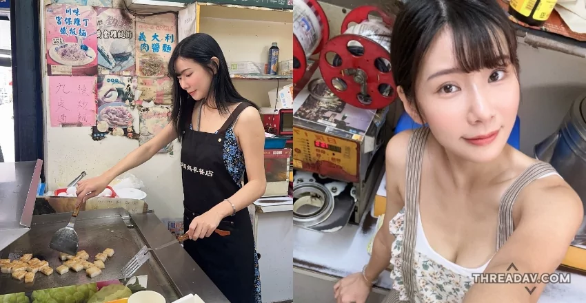 美貌CEO親自煎台！早餐店女神為上班族加油打氣 - 發現網路新星