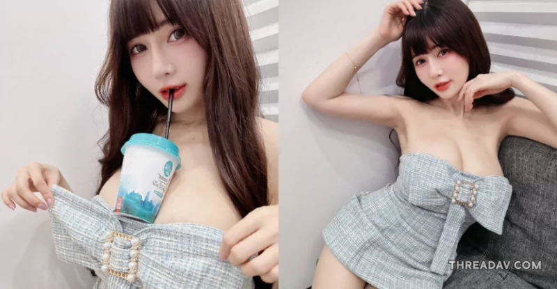 正妹安希親送厚禮，全民搶拆箱「奶香杯架」！網路美女必看