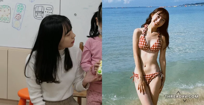 爸爸們注意！超萌幼教正妹老師的可愛魅力，萌翻小朋友與網友！