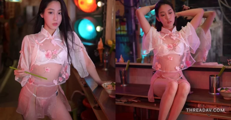 探秘古裝美女「淇淇Selina」：全透視裝扮展現銷魂曲線！