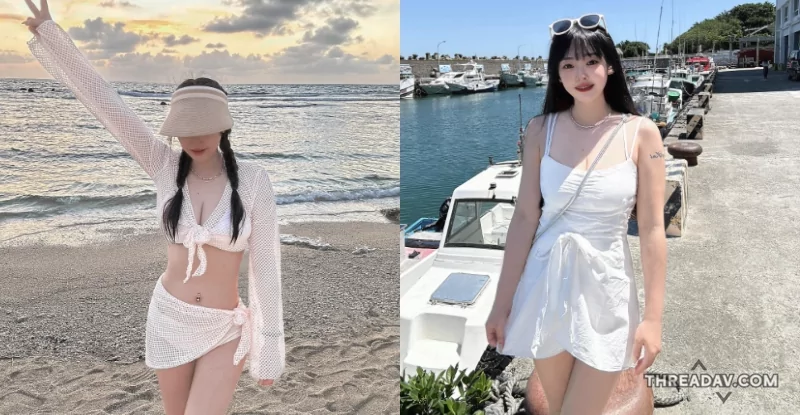 發現小琉球性感美女「小Mei」浮潛照，驚艷美胸與纖腰盡收眼底！