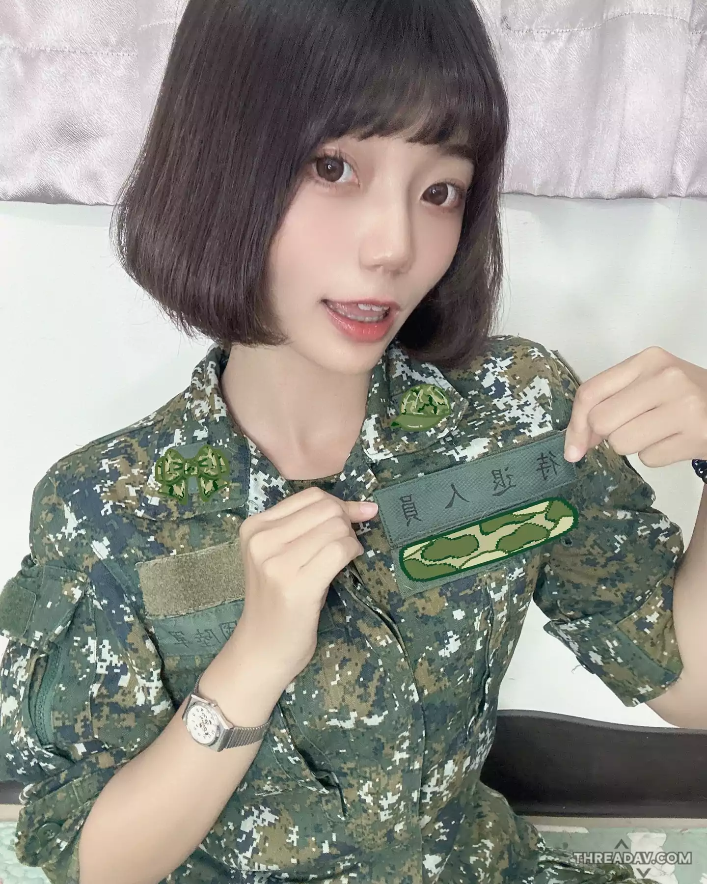 陸軍中士甜蜜到融化你的心！網友瘋狂傳閱中