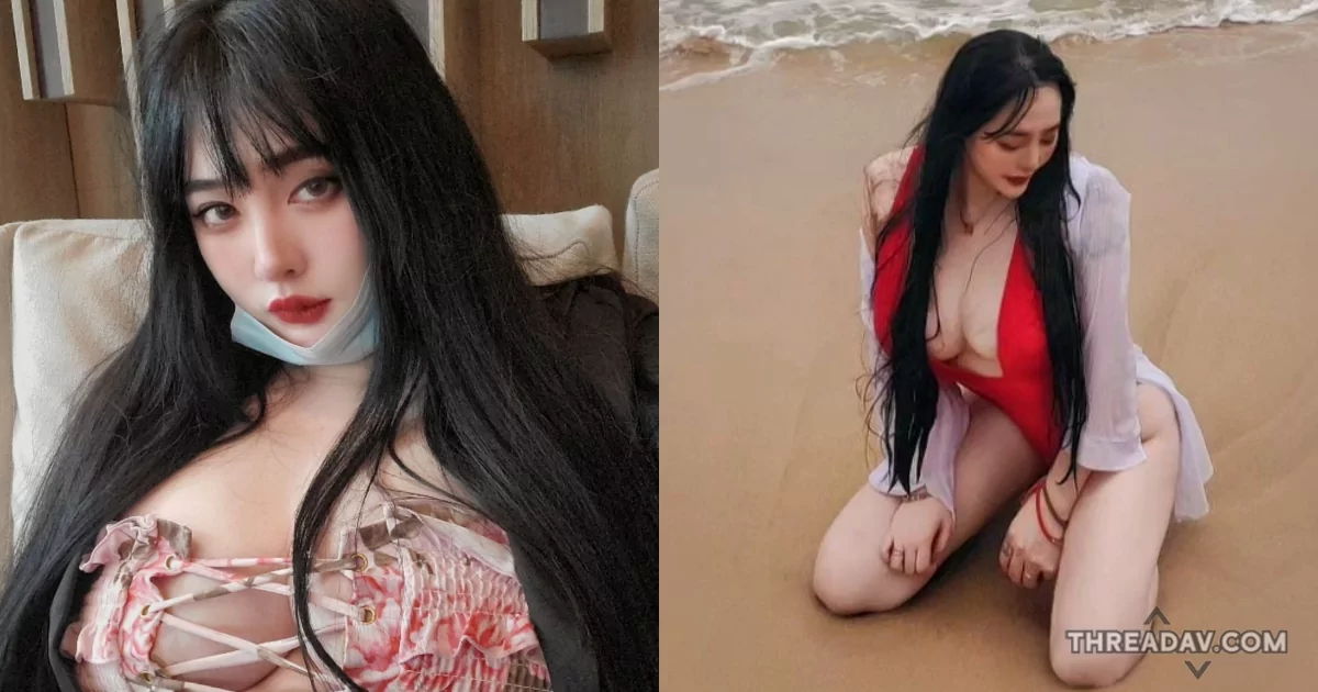 黃靜火辣護理師海灘爆紅！超性感深V比基尼照曝光，網友瘋傳