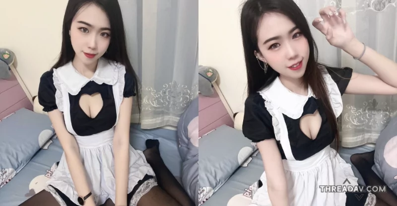 爆乳黑絲襪女僕「妖妖」開洞鴨子坐，獨家流量密碼揭曉！