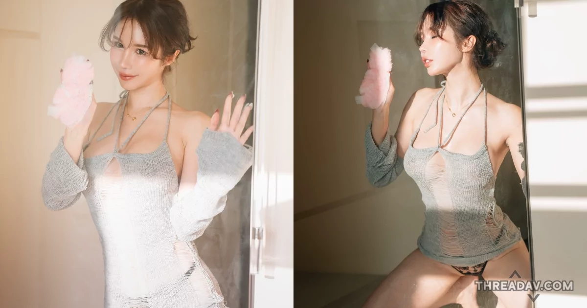 辛尤里性感露豪乳開腿做家事！女友這麼能幹你幾點回家？