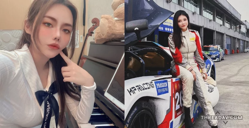 Queena莙莙：從氣質音樂女孩到帥氣賽車手，粉絲為之瘋狂！