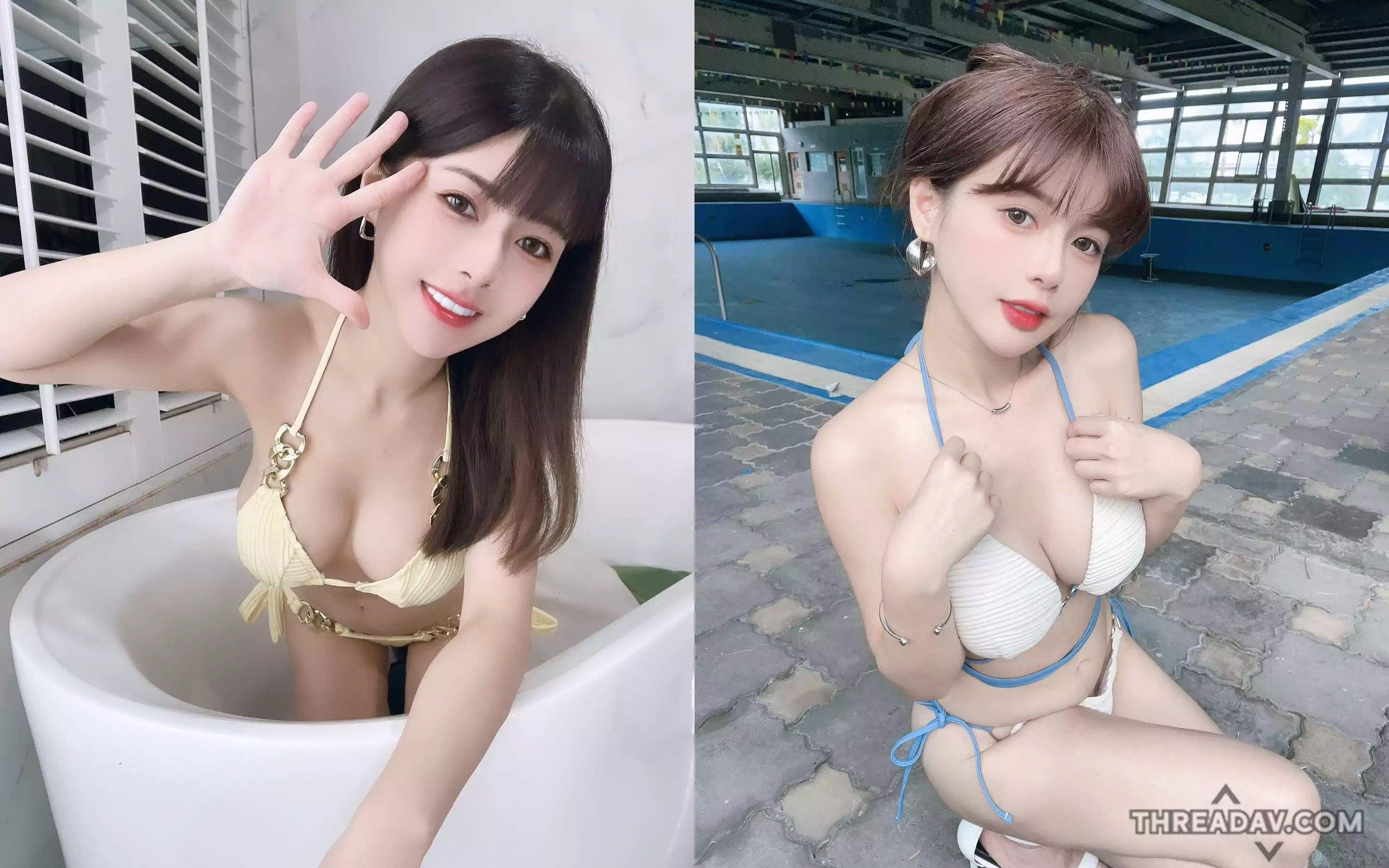 夏日必看！JVID「比基尼透視魅影」爆乳女神辣穿「暴露泳裝」外洩神秘三角洲，清涼開跑！