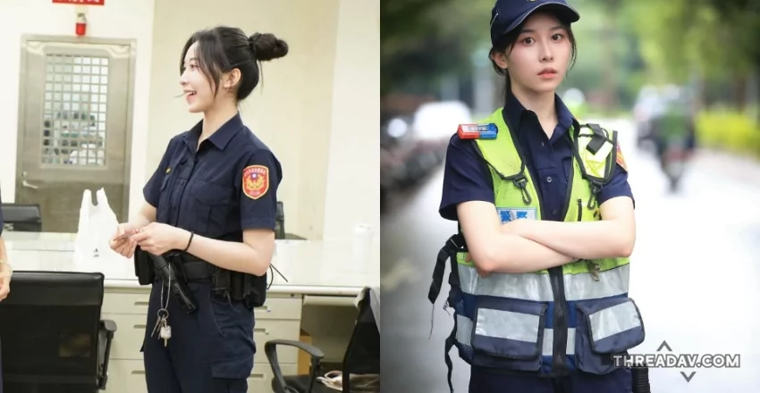 網友瘋愛！超仙女警察讓你心動不已