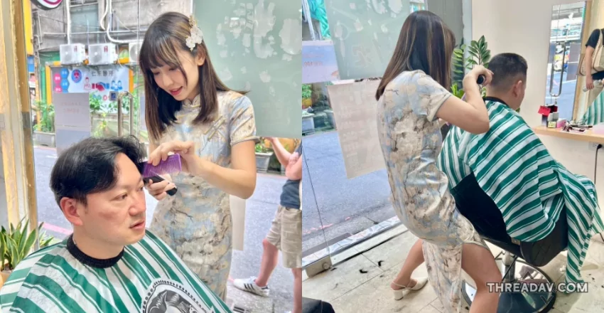 旗袍髮型師風采奪人：客戶戀愛了的氣質美女 - 網路焦點